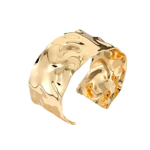 Shining Diva Fashion Gold Plated Latest Stylish Kada Bangle Cuff Bracelet for Women & Girls